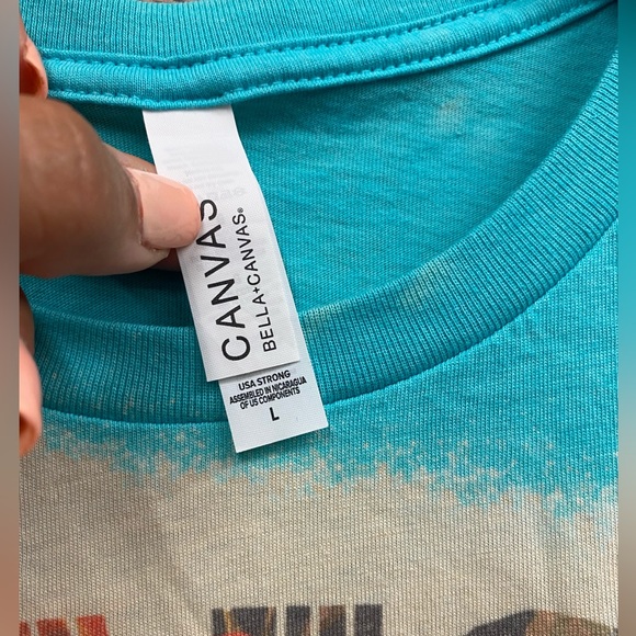 Raise them Kind bleach splatter T - Picture 3 of 4